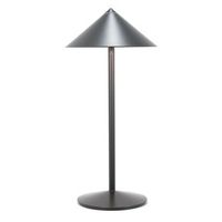 zafferano pina l titanio lampara led recargable 6w ip65 cabezal magnetico uso interior y exterior