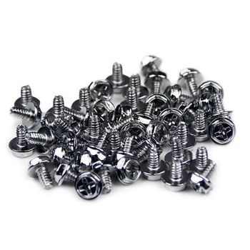 Tornillo para rack Startech SCREW6_32 kit 50 piezas 6-32x1/4
