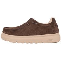 walk in pitas zapatos mocasin hidrofugado de piel - lyon para mujer