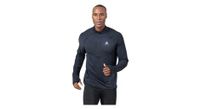 sudadera termica odlo zeroweight 1 2 zip negra