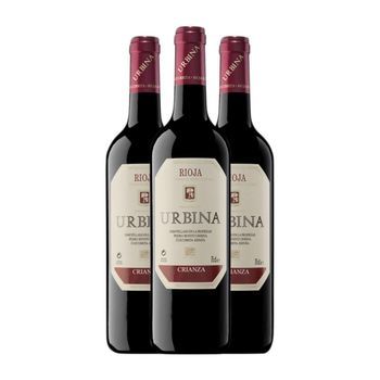 Urbina Vino Tinto Rioja Crianza 75 Cl 13.5% Vol. (pack De 3 Unidades)