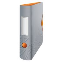 leitz active urban chic archivador a4 gris oscuro 82 mm