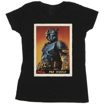 Disney Camiseta manga larga The Mandalorian para mujer