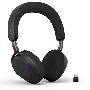 Jabra Evolve3 75 Auriculares Inalámbrico Diadema Llamadas/Música USB Tipo C Bluetooth Negro