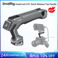 smallrig hawklock h21 kit de mango superior de liberacion rapida para jaulas placas y otros accesorios con deslizadores-4483