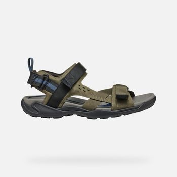 GEOX Terreno + Grip Hombre Verde Militar