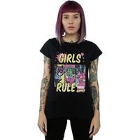 marvel camiseta girls rule para nina