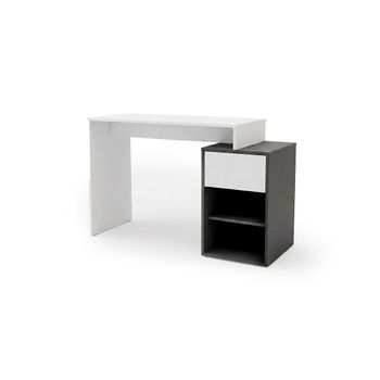 Mesa De Escritorio Dn Con Cajon, Blanco 119x76 Cm