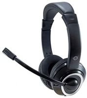 conceptronic polona02b auricular y casco auriculares alambrico diadema juego negro