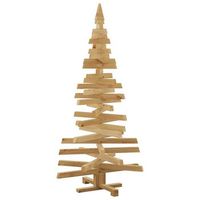 arboles de navidad marron 150 cm madera maciza de pino vidaxl