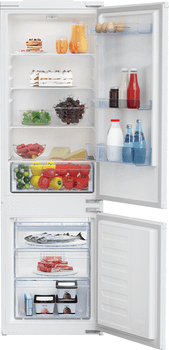 FRIGORIFICO COMBI INTEGRABLE BEKO BCSA285K4SN SIN NOFROST E ALTO 177 CM ANCHO 54 CM