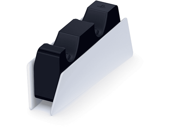 Base de carga - Sony DualSense Charging Station, Para mando inalámbrico PS5, Blanco