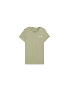 Camiseta Puma Essentials Small No. 1 Logo Mujer Verde