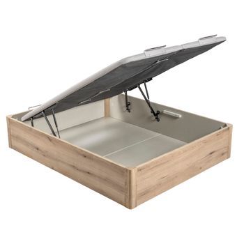 Canapé 160x190 Pikolin Design Roble 36cm Tapa Doble Montaje Incluido