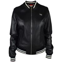 philipp plein sport cazadora de cuero - para mujer
