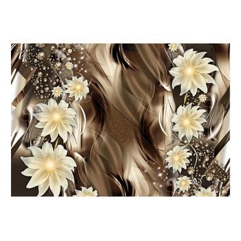 Papel Pintado 3d - Profundidad Marron (200x140 Cm)
