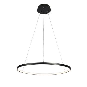 Colgante selma 26w led 3cct 840lm d.60cm negro
