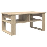 mesa de cafe roble sonoma 96 x 54 x 44 cm madera de ingenieria vidaxl