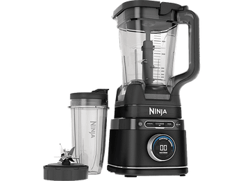 Batidora de vaso - Ninja Detect Power Pro TB301EU, 1200 W, 2.1 l, Pica Hielo, Temporizador, 14 Modos Manuales y 4 Automáticos, Negro