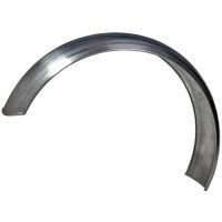 guardabarros trasero 160mm acero classic style