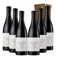 la raya - pack 6 botellas 75 cl - 14 vol
