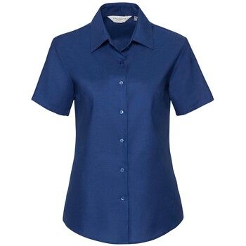 Russell Collection Camisa manga corta J933F para mujer