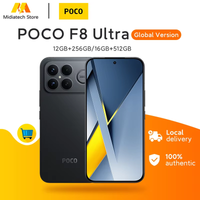 version global poco f8 ultra snapdragon 8 elite gen 5 smartphone pantalla amoled de 69 y 120 hz bateria de 6500 mah y 100 w telefono poco
