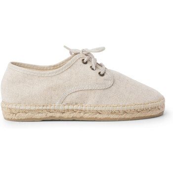 Pisamonas Zapatos niña Blucher Lino Suela Alpargata para niña