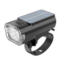 faro de bicicleta led recargable solar bikight tipo c anti-deslumbrante luz delantera impermeable para mtb seguridad