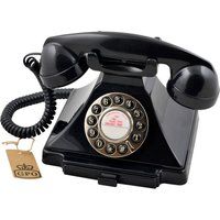gpo carrington classic corded phone black