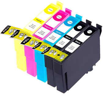 5x Pack Epson 16XL 16 XL Cartuchos de Tinta Compatibles para Epson WorkForce WF-2010 WF-2110 WF-2510 WF-2520 WF-2530 WF-2540 WF-2630 WF-2650 WF-2660 WF-2750 WF-2760 para EPSON T16 T1631 T1632 T1633