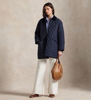 polo ralph lauren para mujer 211971180003 chaqueta campera acolchada marino l casual poliester