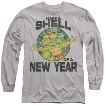 Teenage Mutant Ninja Turtles Camiseta manga larga Shell Of A New Year para mujer