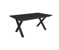 mesa comedor mesa fija cocina y salon 167x90x74cm para 8 comensales muebles comedor estilo industrial negro