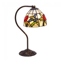lampara de mesa colibri tiffany