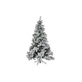 Arbol Pe Metal 1x1x210 350led Nevado Verde