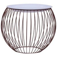 mesa de centro dorado o 51 cm vidaxl