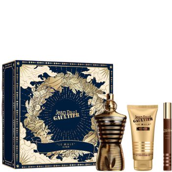 Jean Paul Le Male Elixir Parfum 75ml + All-Over Shower Gel 75ml + Parfum 10ml