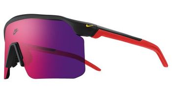 Lunettes nike expedition shield mirror   ib6562 rouge
