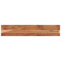 tablero de mesa rectangular madera maciza acacia 140x40x25 cm vidaxl