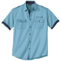 atlas for men camisa manga corta af438 para hombre