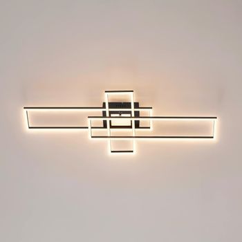 Plafón aluminio, hierro y pvc  90 cm