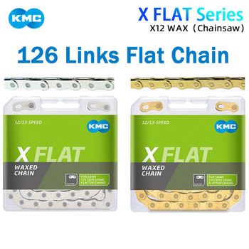 KMC X-cadena plana de 12 velocidades para bicicleta de montaña, diseño plano, Curren para SRAM RED 12S MTB, bicicleta de carretera, cambio suave