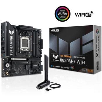 Placa Base ASUS B850M-E WIFI AMD B850 AM5 micro ATX TUF Gaming DDR5 WiFi 6E