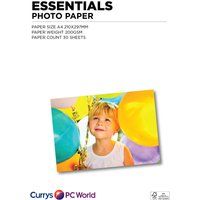essentials a4 photo paper - 30 sheets