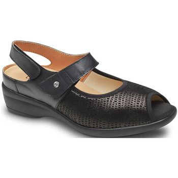 Calzamedi Sandalias 0784 negro para mujer