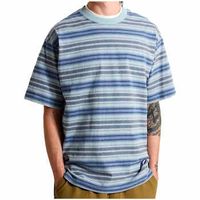 vans camiseta stripe ringer loose ss knit para hombre