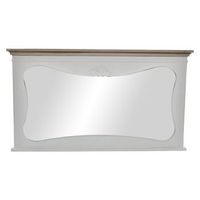 espejo madera 105x64x45 natural blanco