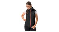 chaqueta sin mangas para mujer vaude scopi negra