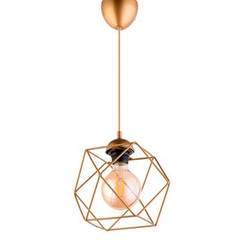 Lámparas de techo de metal marrón envejecido 75 cm